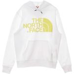 Białe Bluzy sportowe męskie sportowe z okrągłym dekoltem marki The North Face w rozmiarze XL 