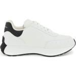 Białe Buty do biegania damskie z wyjmowanymi wkładkami z nappy marki Alexander McQueen w rozmiarze 40 