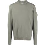 Srebrne Swetry wełniane  męskie eleganckie marki C.P. COMPANY w rozmiarze XL 