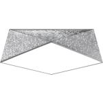 Srebrny geometryczny plafon - EX591-Hexi
