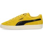Żółte Buty zamszowe męskie z zamszu marki Puma w rozmiarze 44,5 