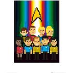 Star Trek PPR51308 obraz na ramę, 60 x 80 cm (Equipage Trexels), wielokolorowy