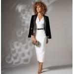 Białe Sukienki wizytowe damskie marki Milita Nikonorov 
