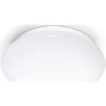 Białe Lampy sufitowe okrągłe z czujnikiem drewniane marki Steinel - gwint żarówki: E27 
