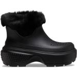 Czarne Kozaki zimowe damskie eleganckie marki Crocs w rozmiarze 38 