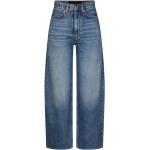 Niebieskie Proste jeansy damskie dżinsowe o szerokości 28 o długości 34 marki Drykorn w rozmiarze XS 