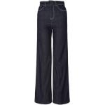 Niebieskie Proste jeansy dżinsowe marki Emporio Armani 