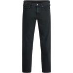Czarne Proste jeansy męskie w stylu casual dżinsowe o szerokości 38 o długości 32 marki LEVI´S 