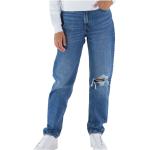 Niebieskie Proste jeansy damskie dżinsowe o szerokości 30 o długości 30 marki LEVI´S w rozmiarze S 