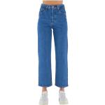 Niebieskie Elastyczne jeansy damskie dżinsowe marki LEVI´S 