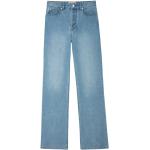 Błękitne Jeansy dzwony do prania w pralce dżinsowe marki Zadig & Voltaire 
