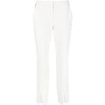 Białe Spodnie rurki damskie z wiskozy marki Karl Lagerfeld w rozmiarze M 