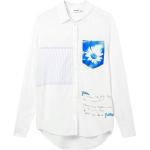 Białe Koszule damskie eleganckie marki Desigual w rozmiarze XL 