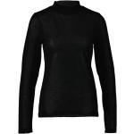 Czarne Bluzki z długim rękawem damskie z długimi rękawami eleganckie marki Drykorn w rozmiarze XL 