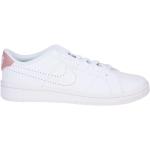 Białe Sneakersy skórzane damskie eleganckie ze skóry syntetycznej marki Nike w rozmiarze 40 