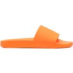 Pomarańczowe Sandały płaskie z motywem eleganckie na lato marki Ralph Lauren w rozmiarze 40 