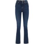 Niebieskie Jeansy Bootcut damskie dżinsowe marki 3x1 