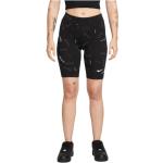 Czarne Krótkie spodnie damskie marki Nike w rozmiarze XS 