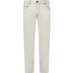 Szare Zniszczone jeansy męskie dżinsowe marki Saint Laurent Paris Saint Laurent 