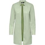 Zielone Płaszcze damskie eleganckie marki ONLY w rozmiarze L 