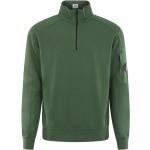 Zielone Swetery półgolfy męskie eleganckie marki C.P. COMPANY w rozmiarze XL 