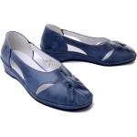 Niebieskie Sandały na koturnie damskie na lato marki SUAVE w rozmiarze 40 