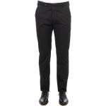 Czarne Eleganckie spodnie męskie w rozmiarze M 