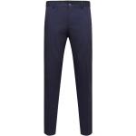 Niebieskie Eleganckie spodnie męskie z wiskozy na wiosnę marki Selected Selected Homme w rozmiarze XL 