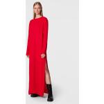 Przecenione Czerwone Sukienki dzienne damskie w rozmiarze XXS 