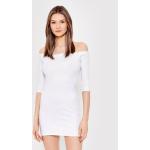 Przecenione Białe Sukienki dzienne damskie marki Brave Soul w rozmiarze XS 