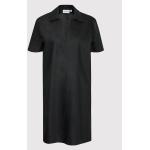 Przecenione Czarne Sukienki dzienne damskie marki Calvin Klein w rozmiarze 3 XL 