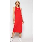 Przecenione Czerwone Sukienki dzienne damskie sportowe marki Champion w rozmiarze XS 