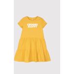 Przeceniona Żółta Odzież dziecięca dla dziewczynki marki Coccodrillo w rozmiarze 134 