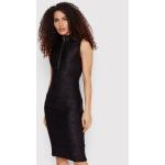 Przecenione Czarne Sukienki dzienne damskie marki Desigual w rozmiarze XL 