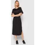 Przecenione Czarne Sukienki dzienne damskie marki DKNY | Donna Karan w rozmiarze XS 