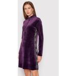 Przecenione Fioletowe Sukienki dzienne damskie marki DKNY | Donna Karan w rozmiarze XS 