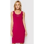Przecenione Różowe Sukienki dzienne damskie sportowe marki DKNY | Donna Karan w rozmiarze XS 