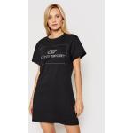Przecenione Czarne Sukienki dzienne damskie sportowe marki DKNY | Donna Karan w rozmiarze XS 