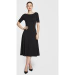 Przecenione Czarne Sukienki dzienne damskie marki Ralph Lauren w rozmiarze XS 
