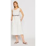 Przecenione Białe Sukienki dzienne damskie marki Max Mara w rozmiarze XS 