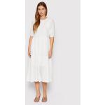 Przecenione Białe Sukienki dzienne damskie marki ONLY w rozmiarze S 