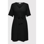 Przecenione Czarne Sukienki dzienne damskie marki ONLY w rozmiarze 5 XL 