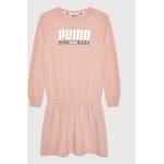 Przeceniona Różowa Odzież dziecięca dla dziewczynki sportowa marki Puma w rozmiarze 152 