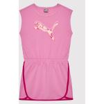 Przeceniona Różowa Odzież dziecięca dla dziewczynki sportowa marki Puma w rozmiarze 140 