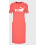 Przecenione Różowe Sukienki dzienne damskie sportowe marki Puma w rozmiarze S 