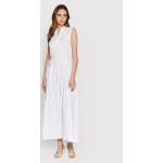 Przecenione Białe Sukienki dzienne damskie marki Twinset w rozmiarze 3 XL 