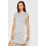 Przecenione Szare Sukienki z dzianiny damskie marki DKNY | Donna Karan w rozmiarze S 