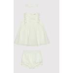 Przeceniona Biała Odzież dziecięca dla dziewczynki elegancka marki NAME IT w rozmiarze 62 