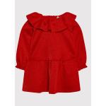Przeceniona Czerwona Odzież dziecięca dla dziewczynki elegancka marki United Colors of Benetton w rozmiarze 98 