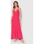 Przecenione Różowe Sukienki wieczorowe damskie marki RINASCIMENTO w rozmiarze XL 